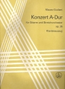 Konzert A-Dur op.36 fr Gitarre und Streichorchester fr Gitarre und Klavier
