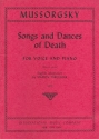 Songs and Dances of Death for low voice and piano (en/rus)