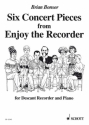 6 Concert Pieces from Enjoy the Recorder for recorder and piano