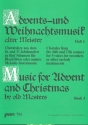 Advents- und Weihnachtsmusik alter Meister Band 4 fr 5 Blockflten (SSATB) Partitur