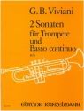 2 Sonaten fr Trompete und Bc