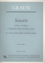 Sonate G-Dur fr Flte, Violine und Bc