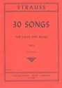 30 Songs for high voice and piano (dt/en)