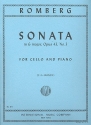 Sonata G major op.43 no.3 for cello and piano