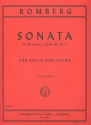 Sonata B flat major op.43,1 for cello and piano