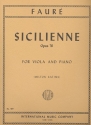 Sicilienne op.78 for viola and piano