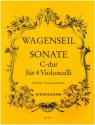 Sonate C-Dur fr 4 Violoncelli Stimmen