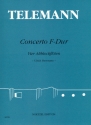 Concerto F-Dur fr 4 Altblockflten Partitur und Stimmen