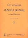 Finnische Melodien Band 1 fr Violoncello und Klavier