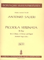 Picciola serenata B-Dur fr 2 Oboen, 2 Hrner und Fagott Studienpartitur