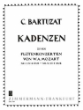Kadenzen zu den Fltenkonzerten von W.A. Mozart Nr.1 G-Dur und Nr.2 D-Dur