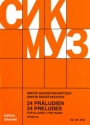 24 Prludien op.34 fr Klavier