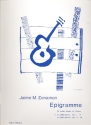 Epigramme Band 1 (Nr.1-10) fr Gitarre