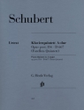 Quintett op.post.114, A-Dur fr Klavier, Violine, Viola, Violoncello und Kontraba Stimmen