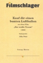 Kauf dir einen bunten Luftballon: Einzelausgabe Gesang und Klavier