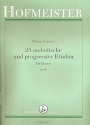 25 melodische und progressive Etden op.60 fr Gitarre