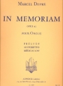 In memoriam op.61 vol.1 pour orgue