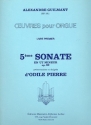 Sonate ut mineur op.80,5 pour orgue