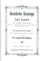 Geistliche Gesnge fr mittlere Singstimme und Klavier (Orgel)