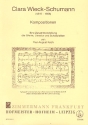 Clara Wieck-Schumann Kompositionen Eine Zusammenstellung der Werke, Literatur und Schallplatten
