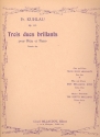 Trois duos brillants sib majeur op.110,1 pour flute et piano