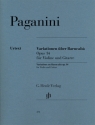 60 Variationen ber Barucab op.14 fr Violine und Gitarre