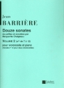 12 sonates vol.2 (nos.7-12) pour violoncelle et piano