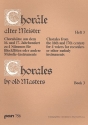 Chorle alter Meister Band 3 Choralstze aus dem 16. und 17. Jahrhundert fr 4 Blockflten (SATB)