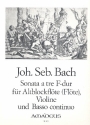 Sonata a tre F-Dur fr Altblockflte (Flte), Violine und Bc