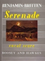 Serenade op.31 für Tenor, Horn und Streicher Klavierauszug