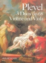 3 Duos op.68 fr Violine und Viola