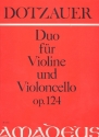 Duo op.124 fr Violine und Violoncello