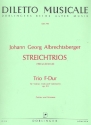 Streichtrio F-Dur op.9,3 Partitur und Stimmen