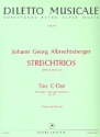 Trio C-Dur op.9,1 fr Violine, Viola und Violoncello Partitur und Stimmen