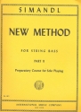 New Method vol.2 - preparatory course for solo playing for string bass