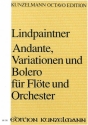 Andante, Variationen und Bolero op.62 fr Flte und Orchester Partitur