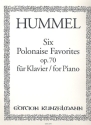 6 Polonaise favorites op.70 fr Klavier