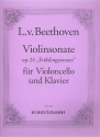 Sonate op. 24 fr Violoncello und Klavier