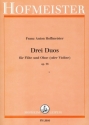 3 Duos op.38  fr Flte und Oboe