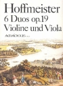 6 Duos op.19 fr Violine und Viola Stimmen