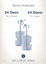 24 Duos fr 2 Violinen Spielpartitur
