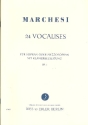 24 Vocalises op.2 fr Sopran (Mezzosopran) und Klavier Klavier