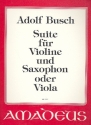 Suite fr Violine und Saxophon (Klarinette ) oder Viola