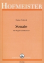 Sonate fr Fagott und Klavier