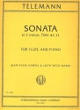 Sonata f minor for flute and piano