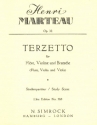 Terzetto op.32 für Flöte, Violine und Viola Studienpartitur