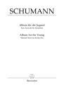 Album fr die Jugend Eine Auswahl aus der 1. Abteilung fr 2 Violinen und Violoncello,   Partitur und Stimmen
