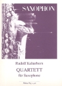 Quartett fr Saxophone (AATB) Partitur und Stimmen von 1978/1979