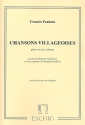 Chansons villageoises pour chant et piano (en/fr)