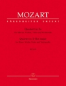 Quartett Es-dur KV493  fr Klavier und Streichtrio Stimmen